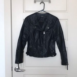 Leather jacket